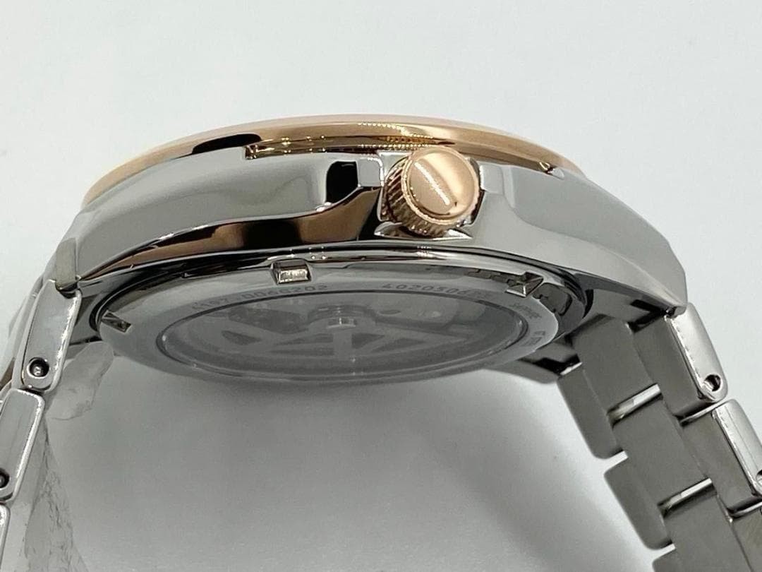 Citizen Collection NP1014-77E Black x Gold Mechanical Automatic Men Watch JAPAN