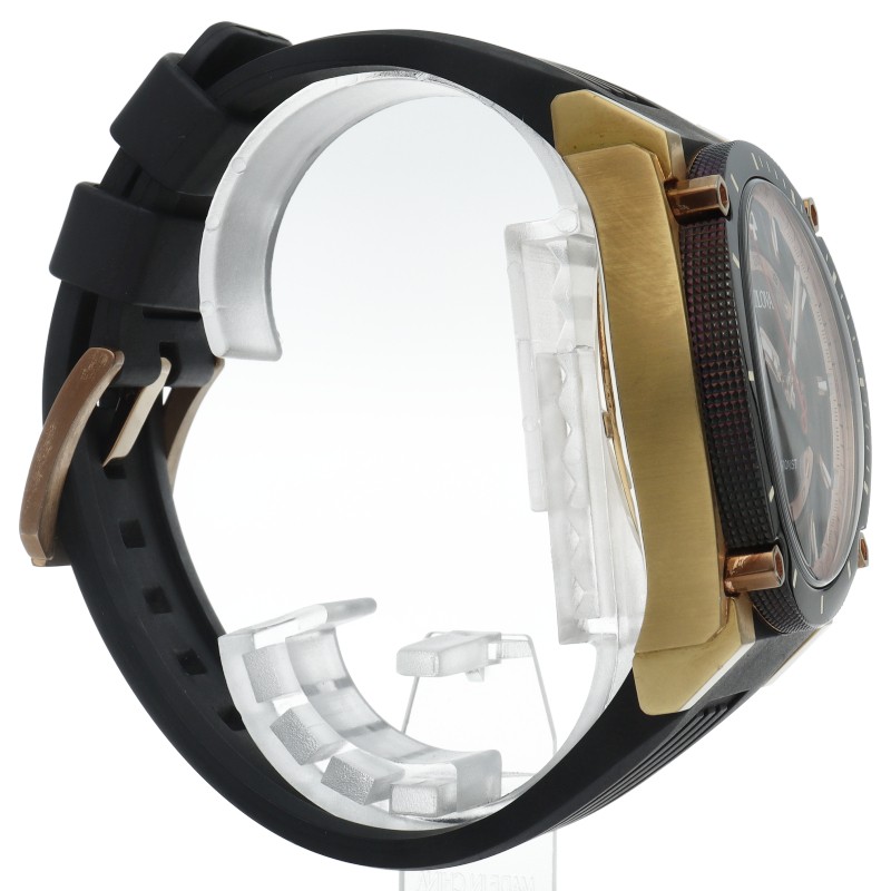 BULOVA Precisionist Watch 46.5mm 98B152 Stainless Steel / Rubber mensWatch b…