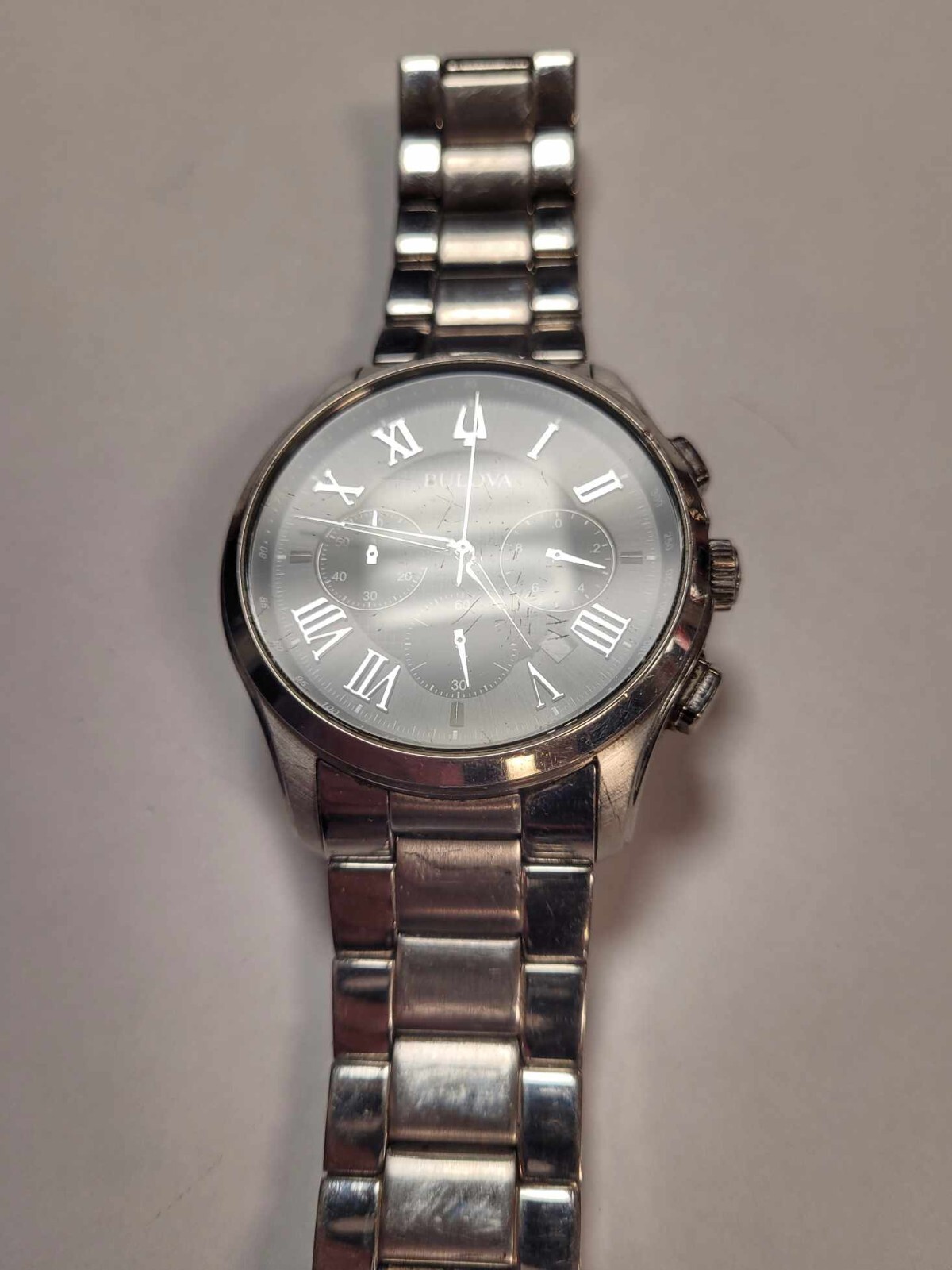 Bulova 96B288 Wilton Men’s Classic Black Dial Watch