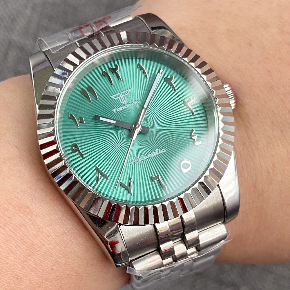 36mm/39mm Sapphire Glass Japan NH35A Automatic Sunburst Dial Men Watch Luminous