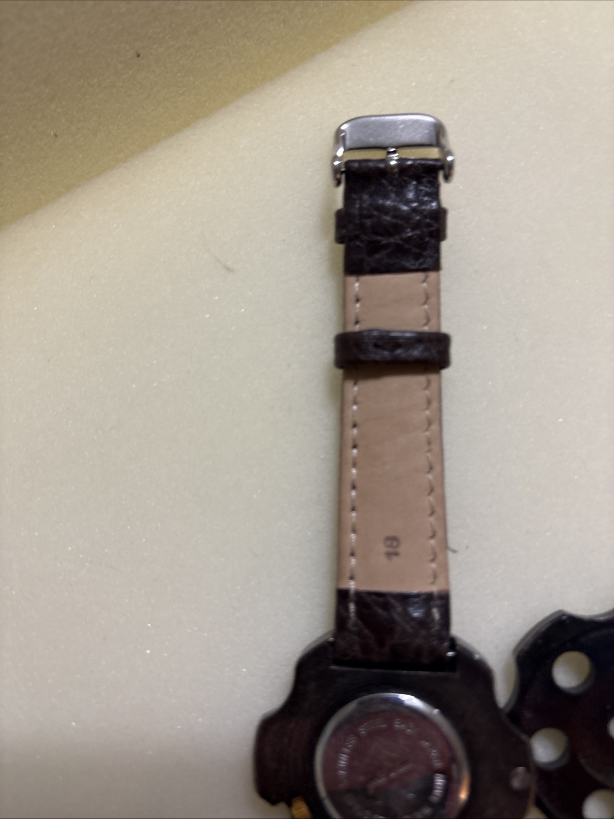 Jalga Python 357 Mag Japan Movement Stainless Steel Bronze Watch Italy Leather