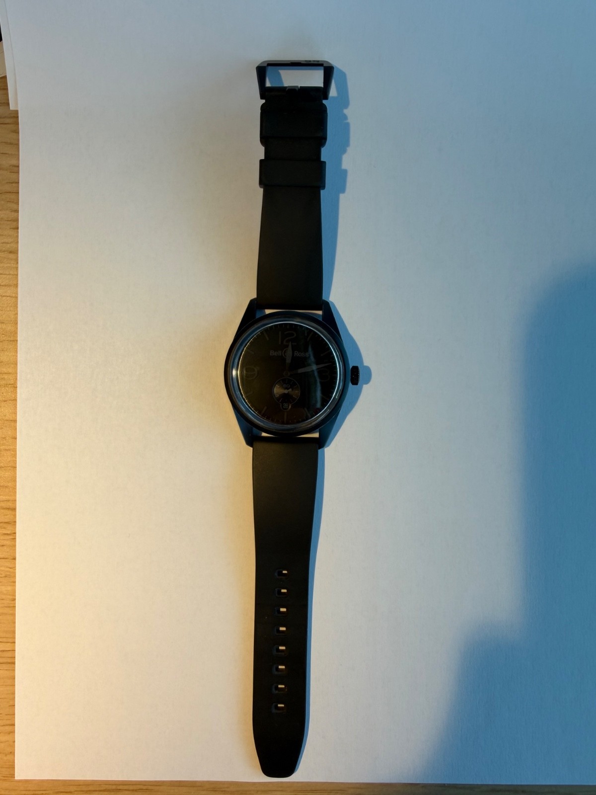 Bell Ross watch BR 123 Vintage Phantom