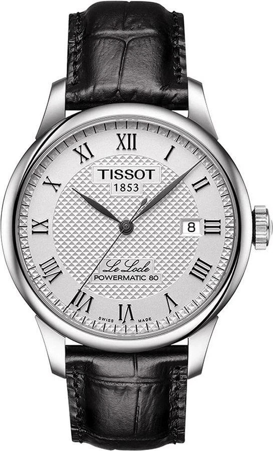 Tissot Le Locle Powermatic 80 T006.407.16.033.00 Silver Dial 39.3mm Men’s Watch