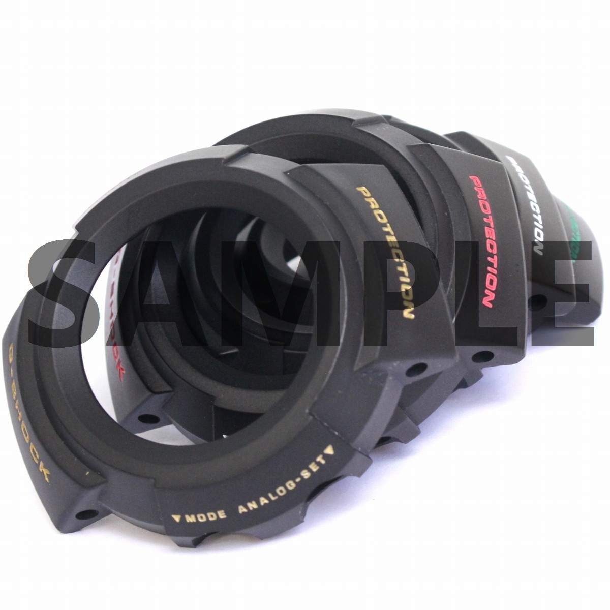 (99999-11)G-SHOCK Bezel Band Custom Overseas Specification Red Logo AW-500-1E2V