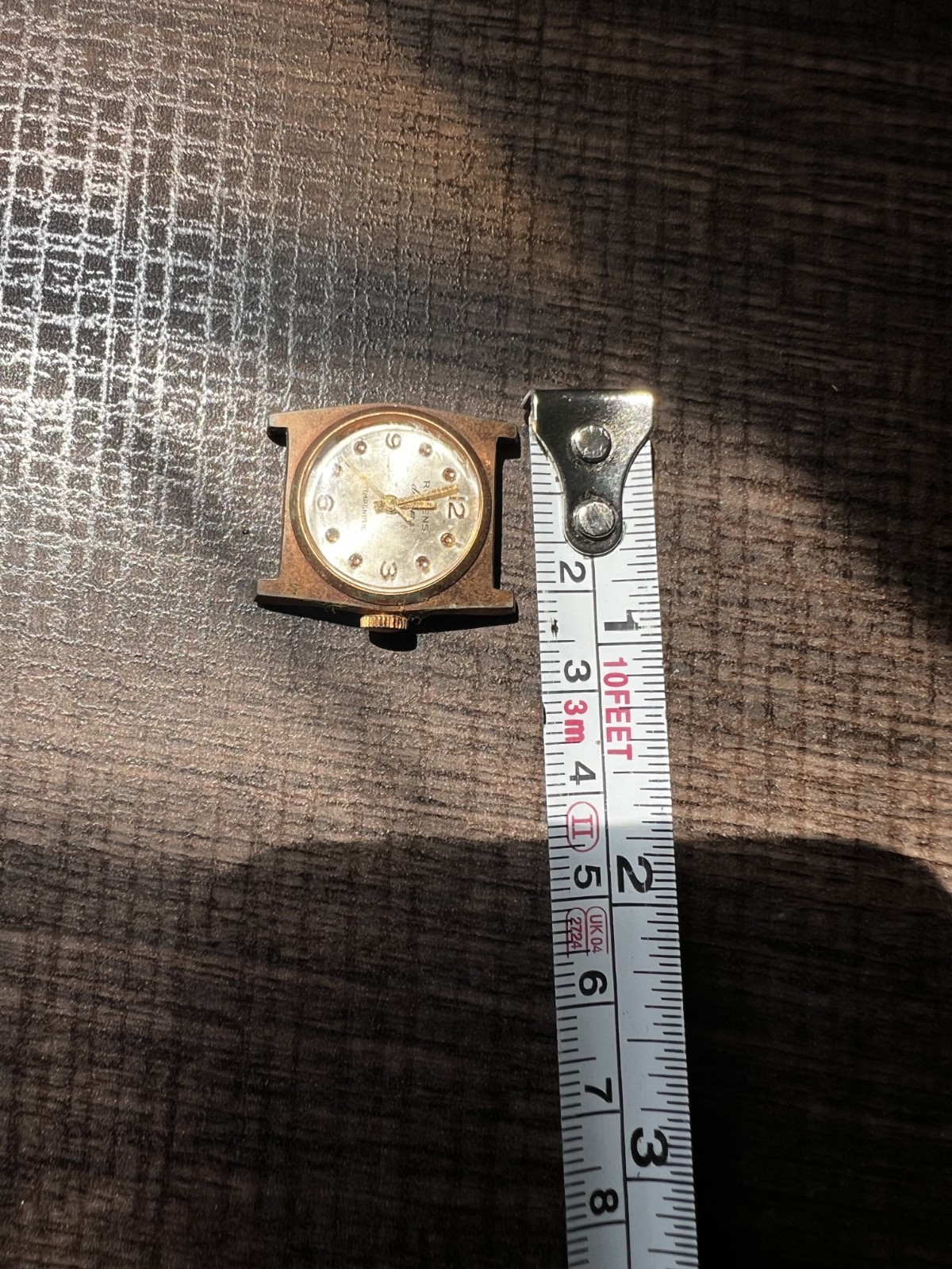 Bulova Rubens Women’s Manual Wind Mechanical Watch Central Second Gold Head