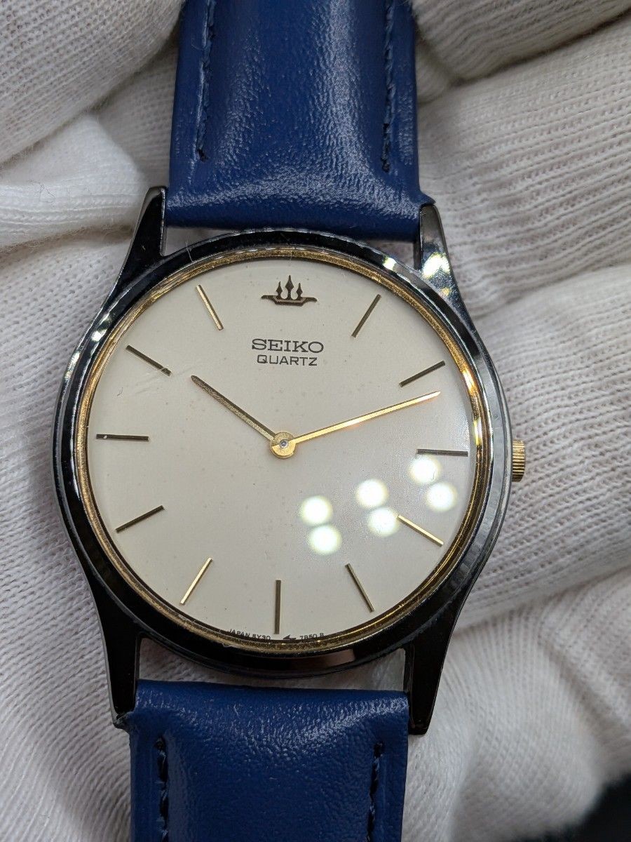 Excellent condition Rare item SEIKO GALAXY 5Y30 7B10 new strap Seiko Quartz Anal