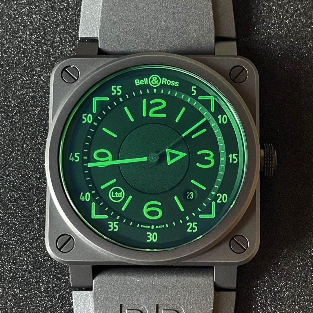 [LIMITED EDITION 999] Bell & Ross BR 03-92 HUD Ceramic Green Dial