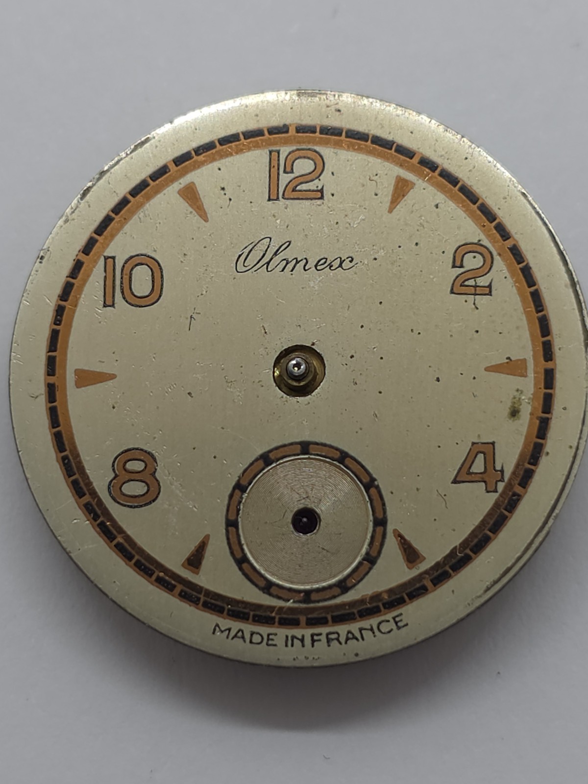 Vintage Watch Movement Cal. 233 CUPILLARD Main Spring Dial Parts From 1930’s
