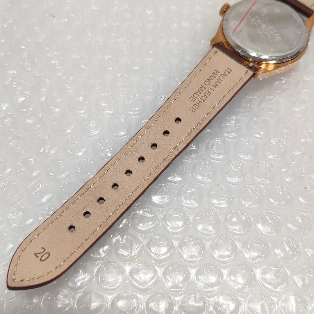 KUOE Kyoto Old Smith 90-002 Bronze Automatic Watch CuSn8 37mm Brown Leather