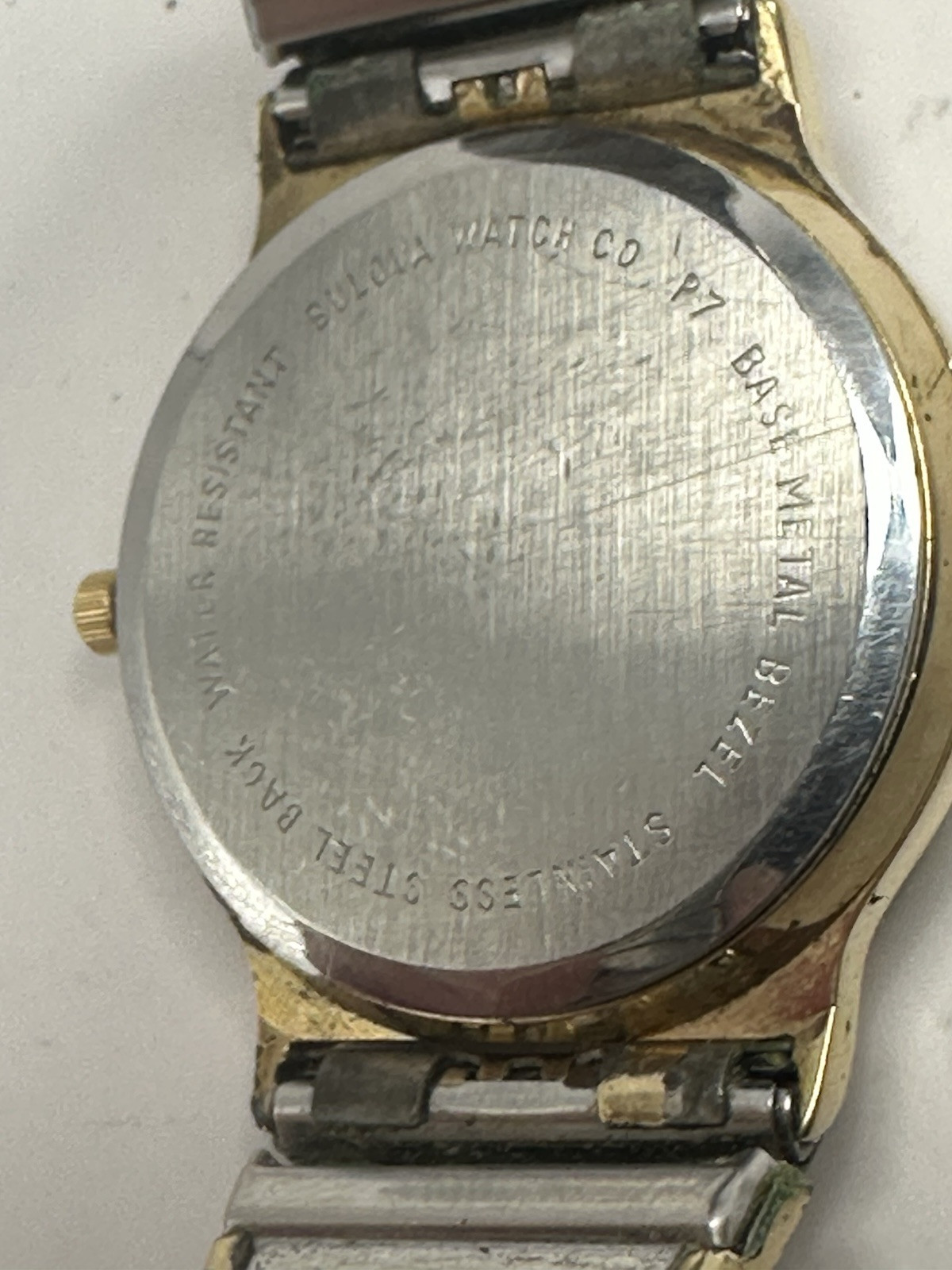 Bulova 92D32 P7 1987 New Battery 31MM 7″ Stretch Band F27