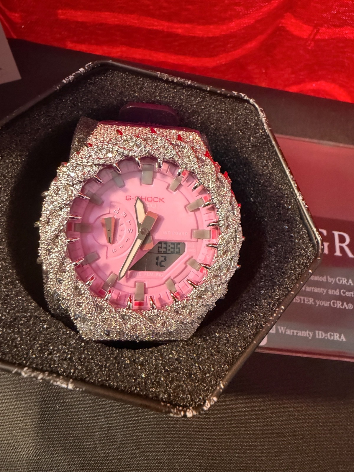 Moissanite G Shock Watch GA 2100