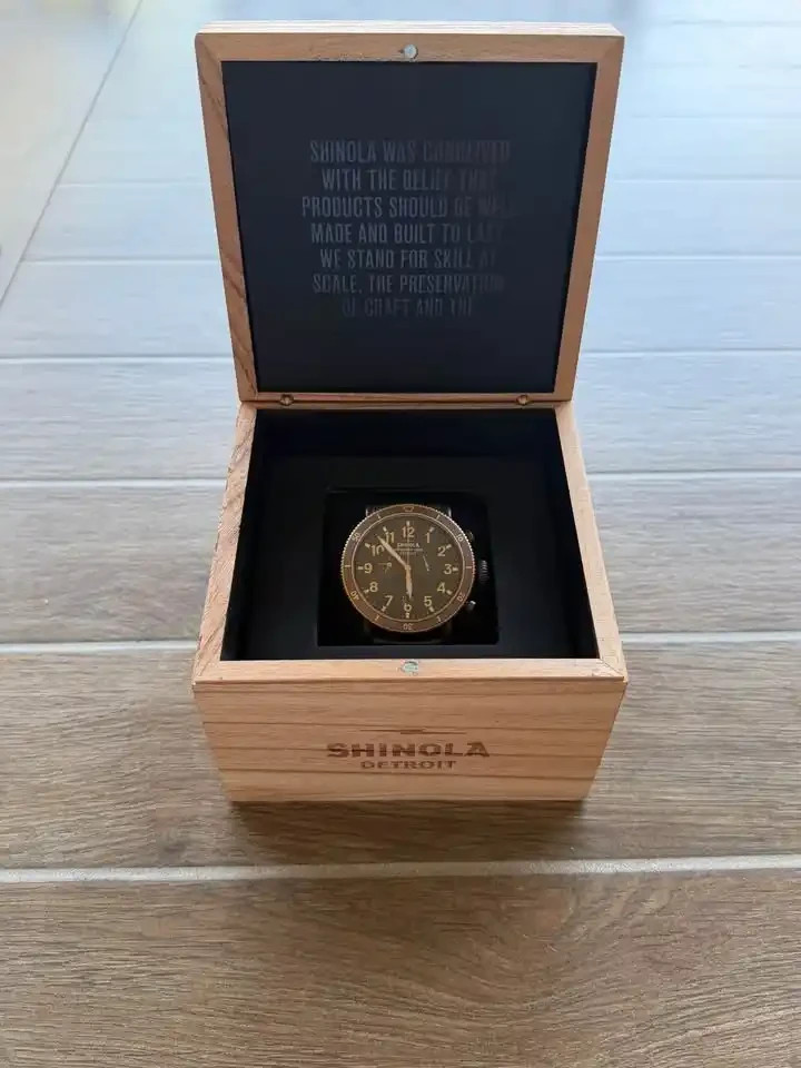 Shinola Runwell Sport Chronograph PVD Steel 48mm Quartz