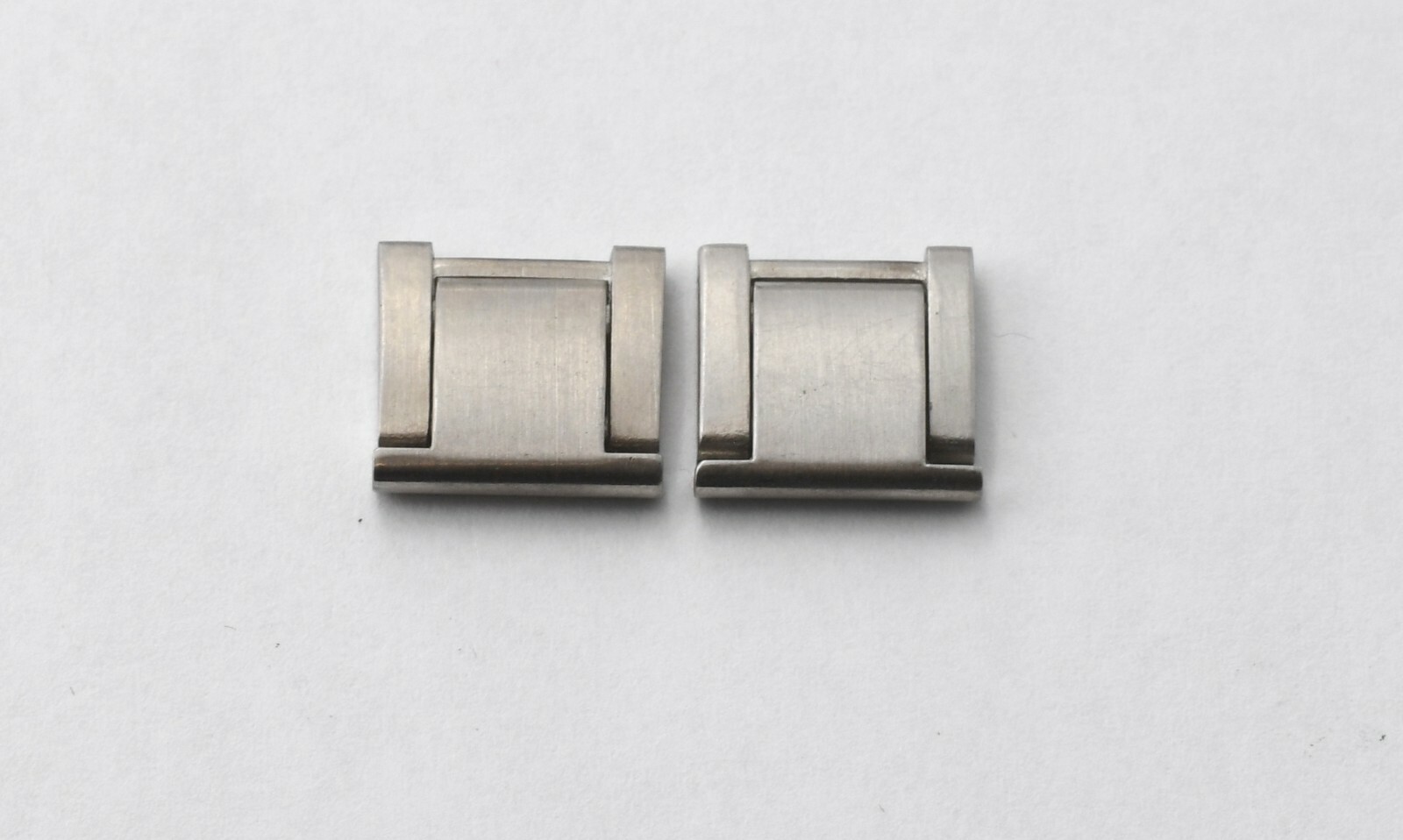 Genuine Rolex Clasp Connector Link 12mm Folded Steel Part Brand New Unused