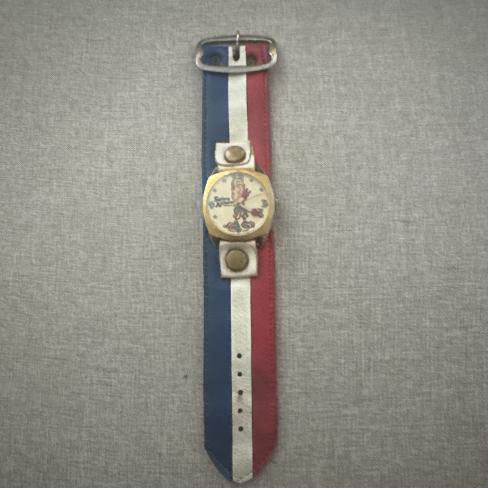 Vintage 70s Spiro Agnew Original Watch Dirty Time Co. Swiss Works