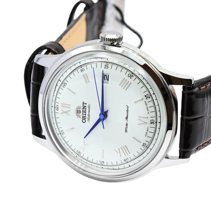 Orient Vintage Bambino Men’s Automatic Watch TAC00009W0 White Dial Brown 30M