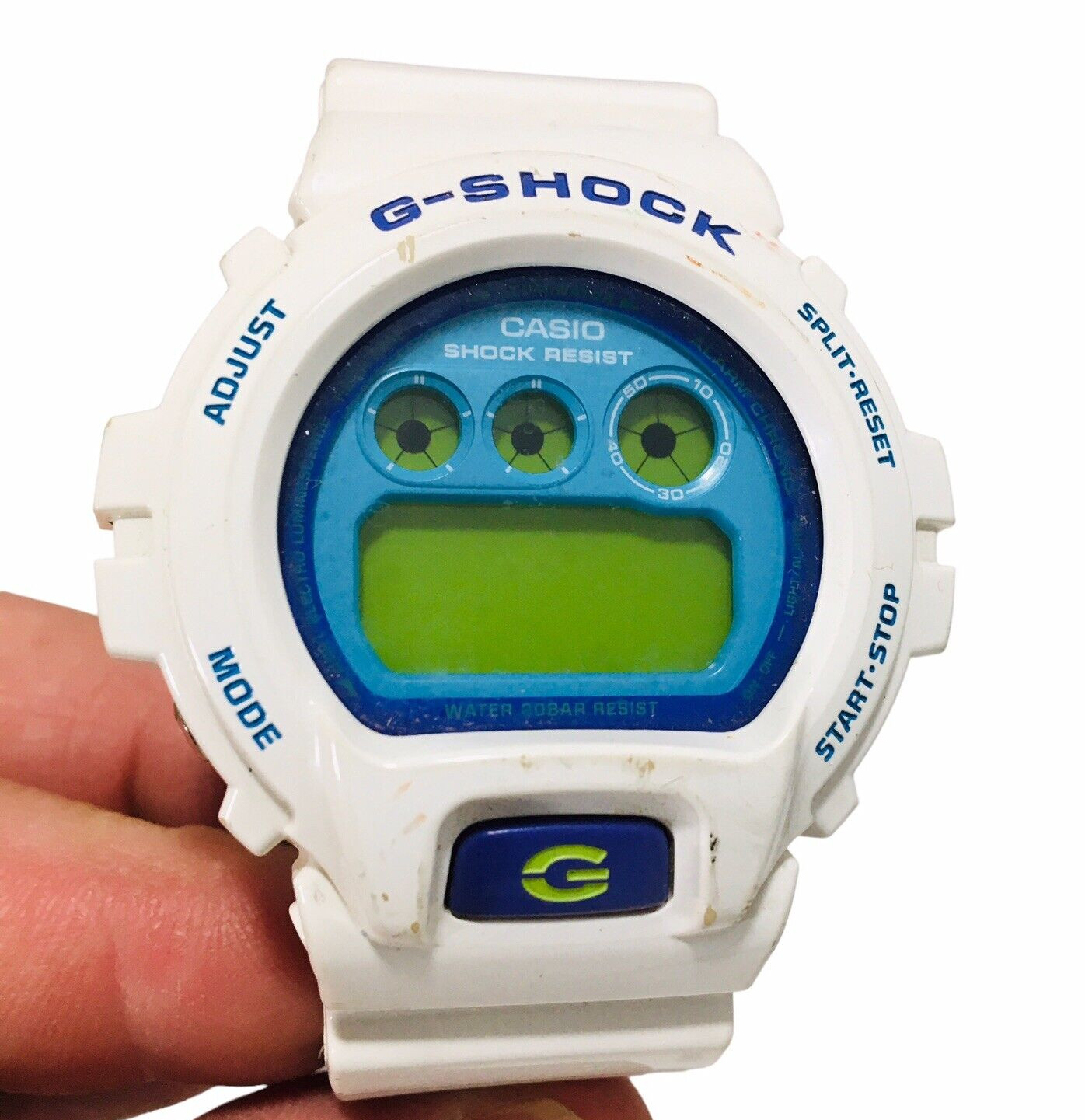 Casio G-SHOCK Men’s 3230 1289 Blue, Purple & White DW-6900CS-7 Digital Watch