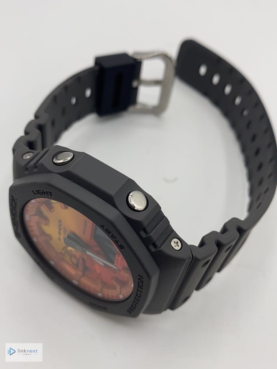CASIO G-SHOCK GA-2100FL-8AJF Men’s Analog-Digital Watch Gray/Orange