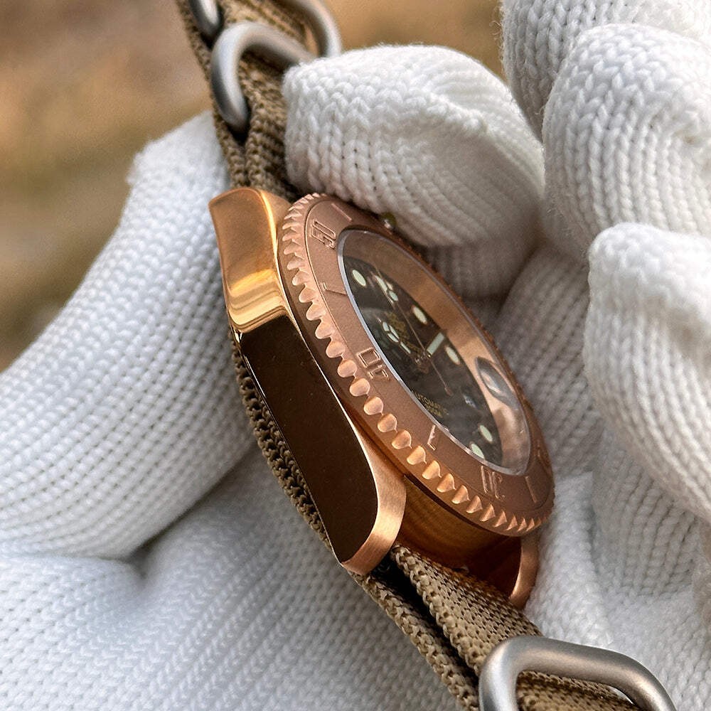 STEELDIVE SD1953S — Solid Bronze 40.5MM 300M NH35 Automatic Dive Watch