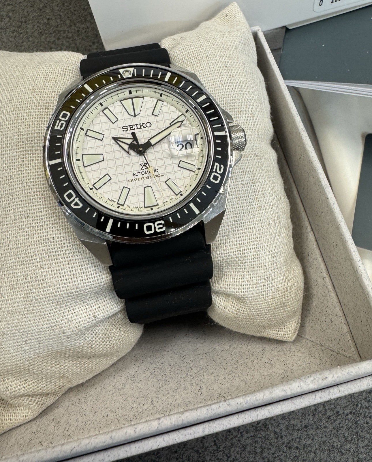 Seiko Automatic Prospex King Samurai Divers Men’s Watch SRPE37 Made In Japan