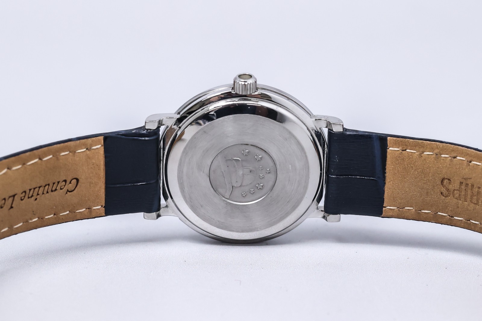 *RARE* Vintage 1975 OMEGA Constellation Cal.1330 Quartz Push Navy Dial 35mm Mens