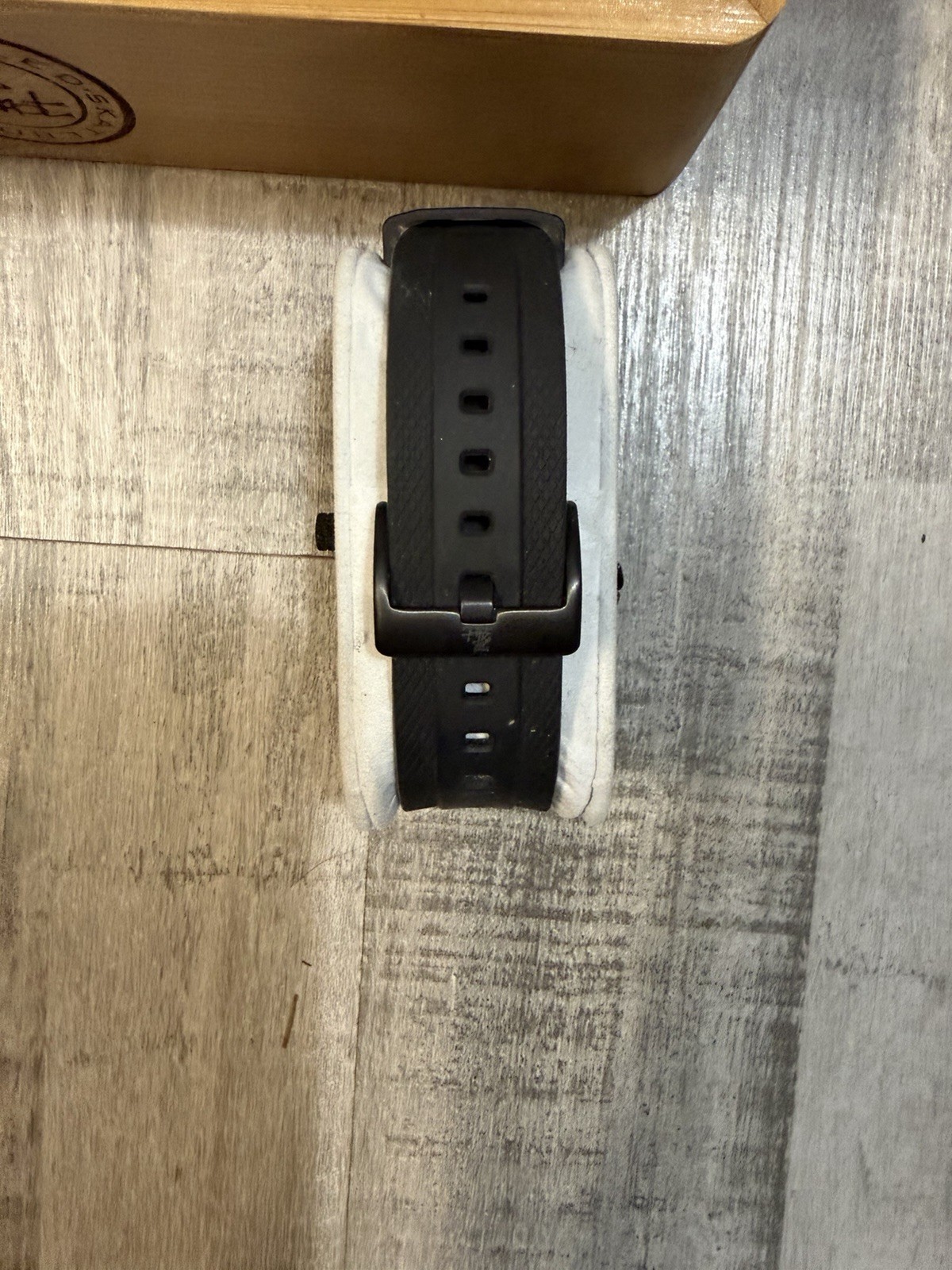 2nd Shot Pioneer Recycled Skateboard Watch 45mm Black Rubber Band New in Box