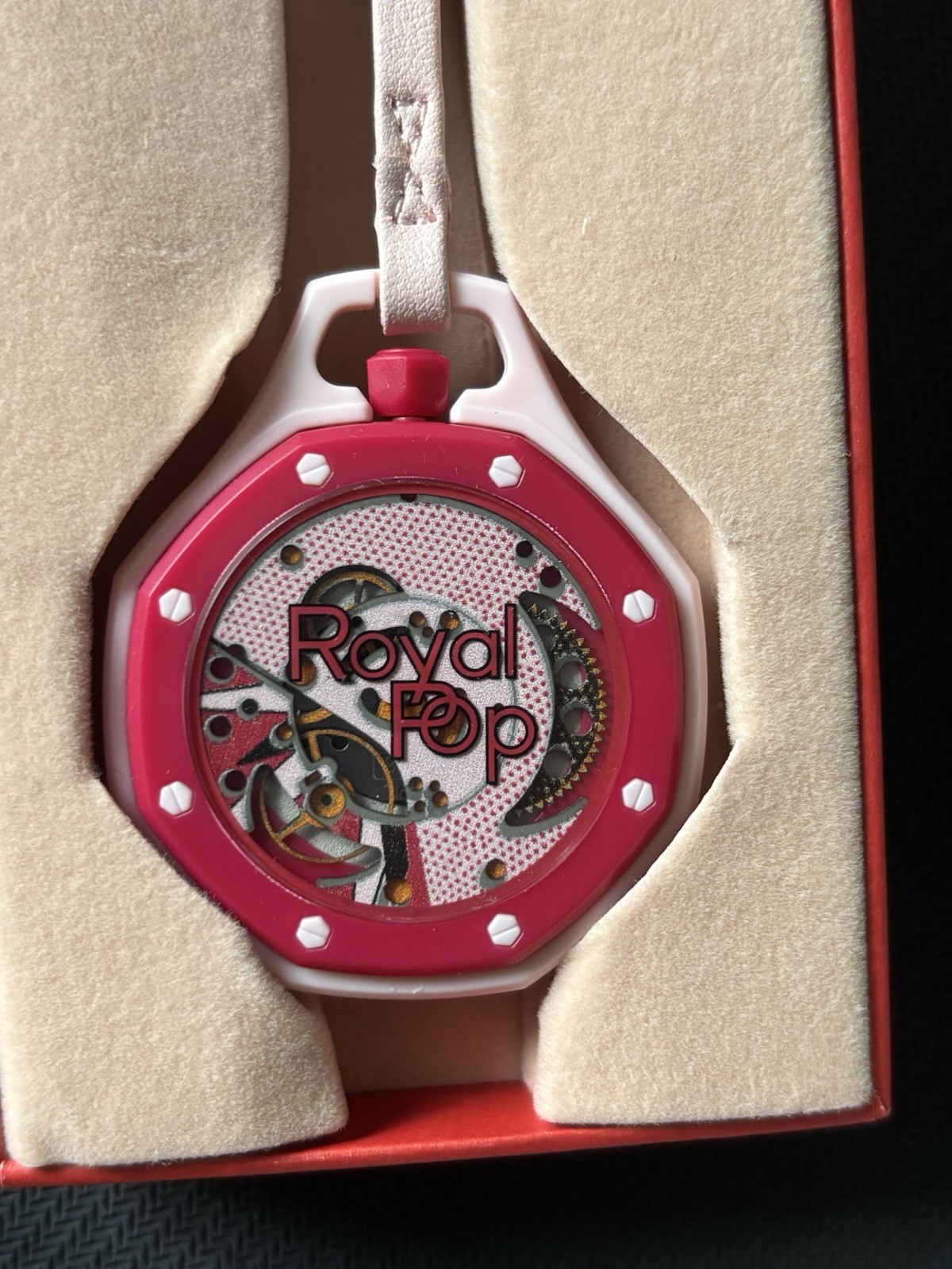 Swatch x Audemars Piguet Royal Pop OTTO ROSSO Pink Watch Feel free to send Offer