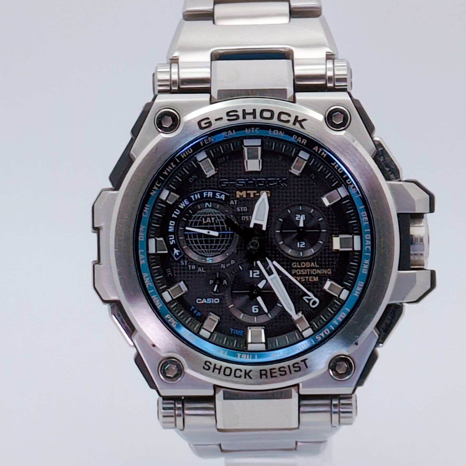 Casio G-Shock MTG-G1000D-1A2JF GPS Solar MT-G Watch 18cm Japan