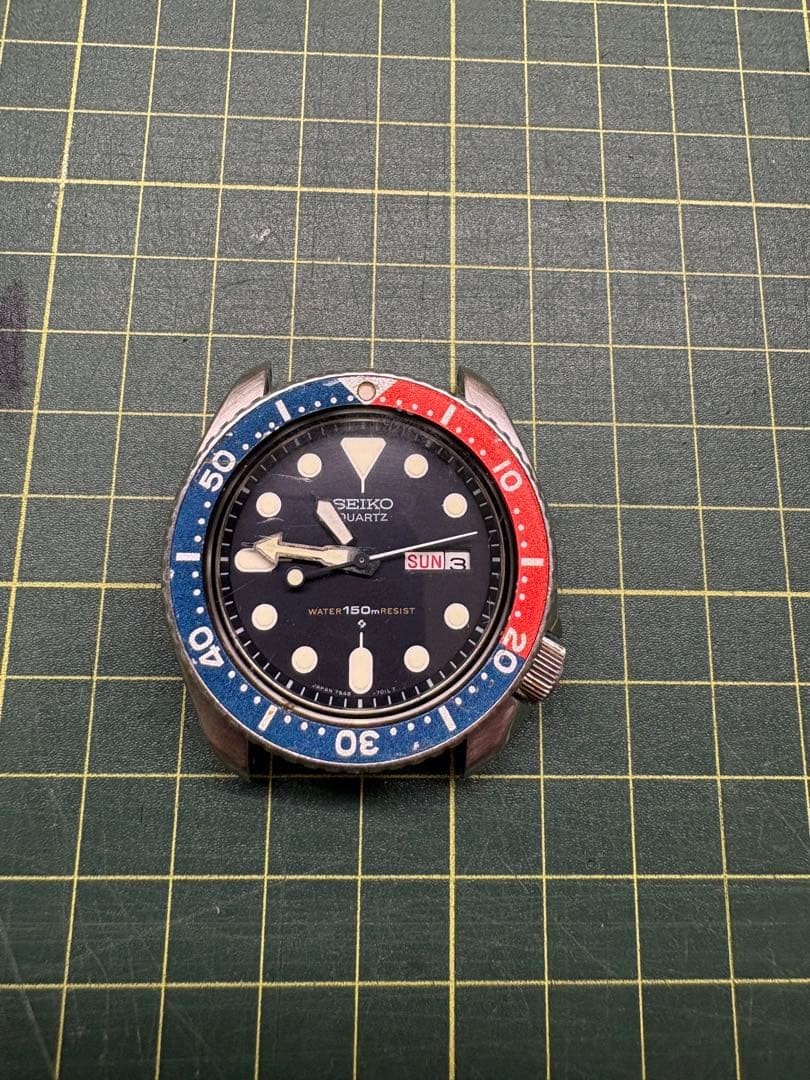 SEIKO 7548-700B Pepsi Quartz Diver