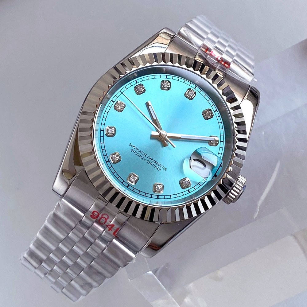 36/39mm Diamond Mark Sunburst Dial 20ATM Diver Sapphire NH35 Automatic Men Watch