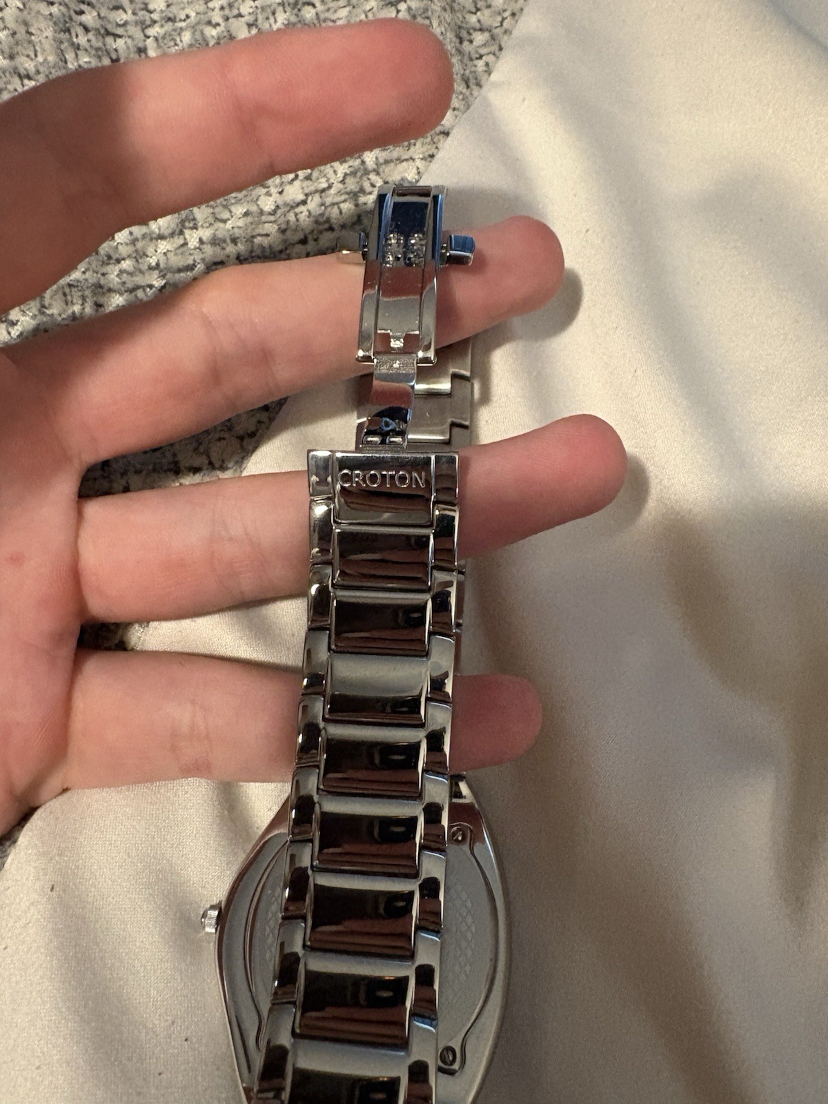 Croton CN307053 Swiss Made Sapphire Watch w/ Box & Extra Strap