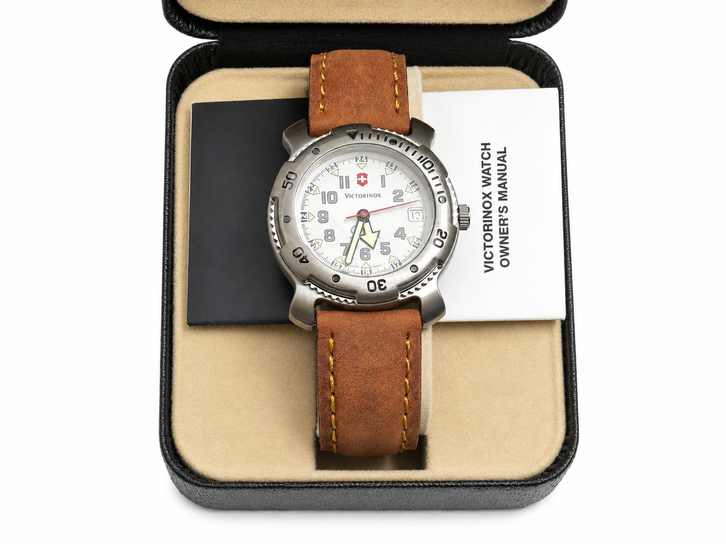 *NIB* Victorinox Swiss Army Watch Model 35072 Packard Heritage Dial