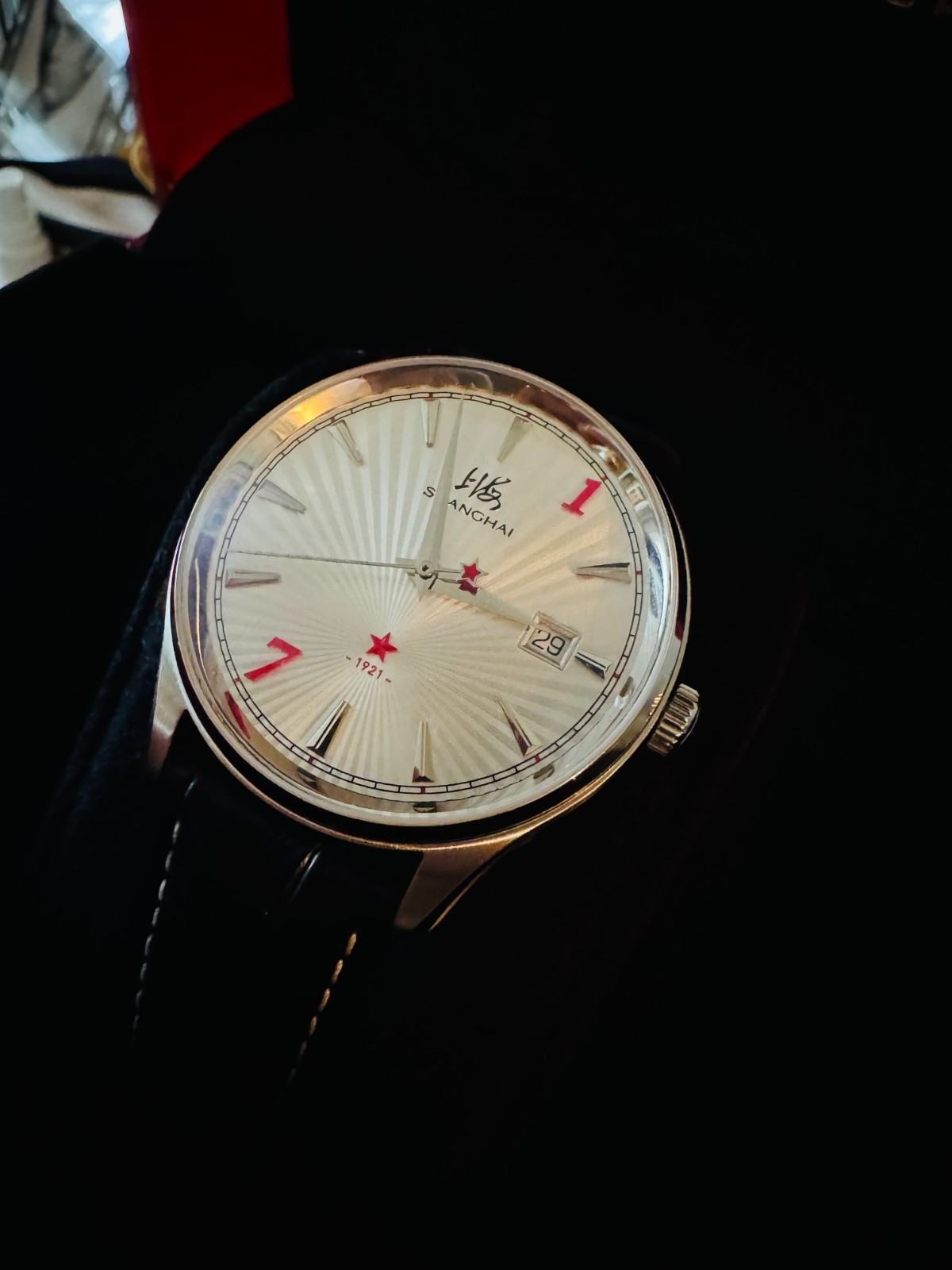 Shanghai Watch In Red | Prairie Fire | Caliber SH2130 39mm