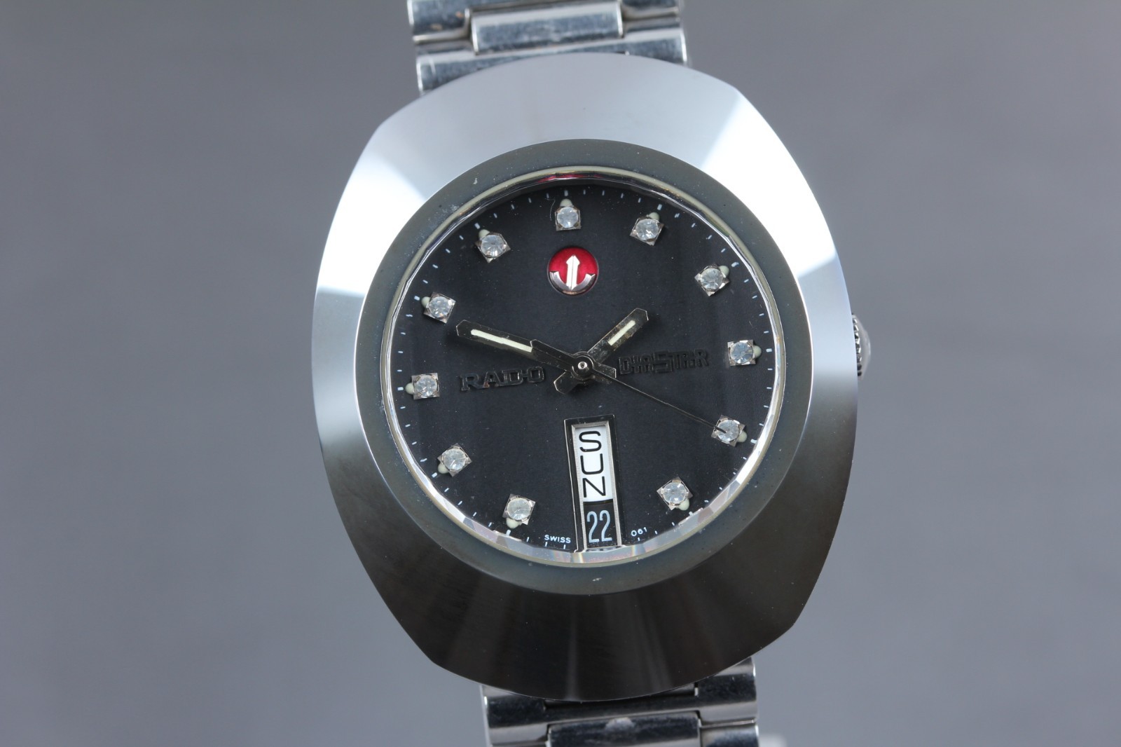 Vintage “N MINT” RADO DiaStar 636.0308.3 Automatic Men’s Watch From JAPAN #5860