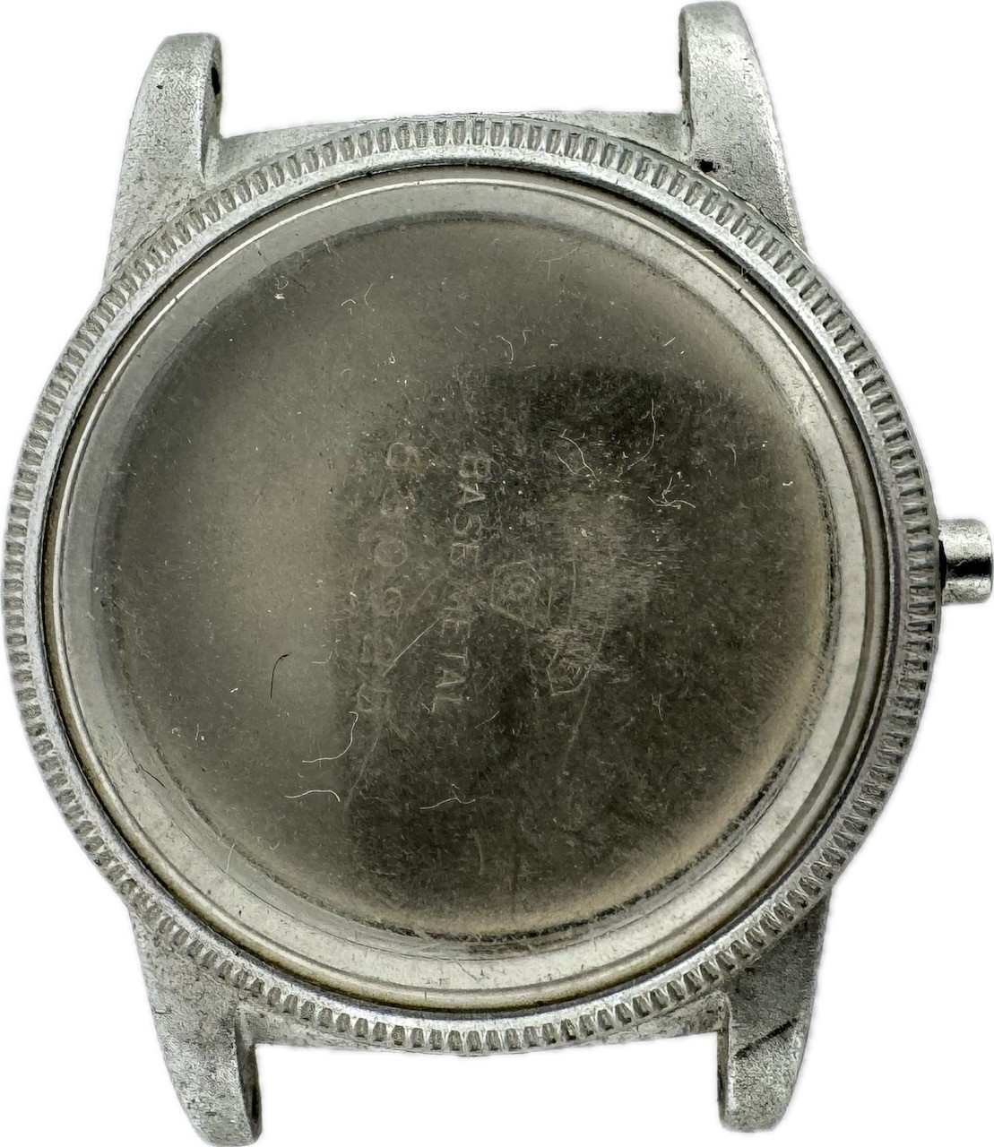 Vintage Wadsworth 6/0 Size Coin Edge Military Men’s Wristwatch Case Snap Back