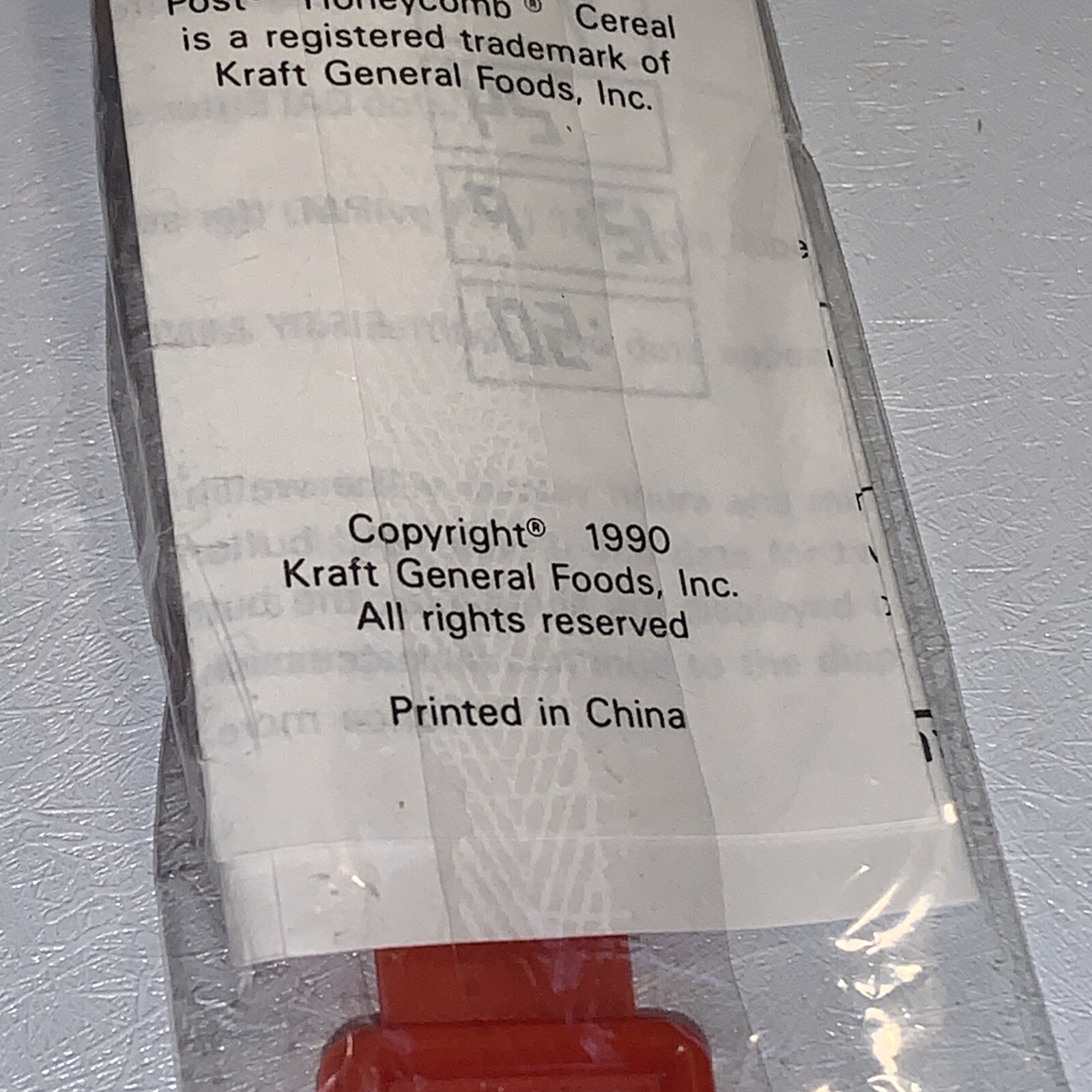 1990 HONEYCOMB CEREAL PREMIUM WATCH KRAFT GENERAL FOODS NOS UNTESTED