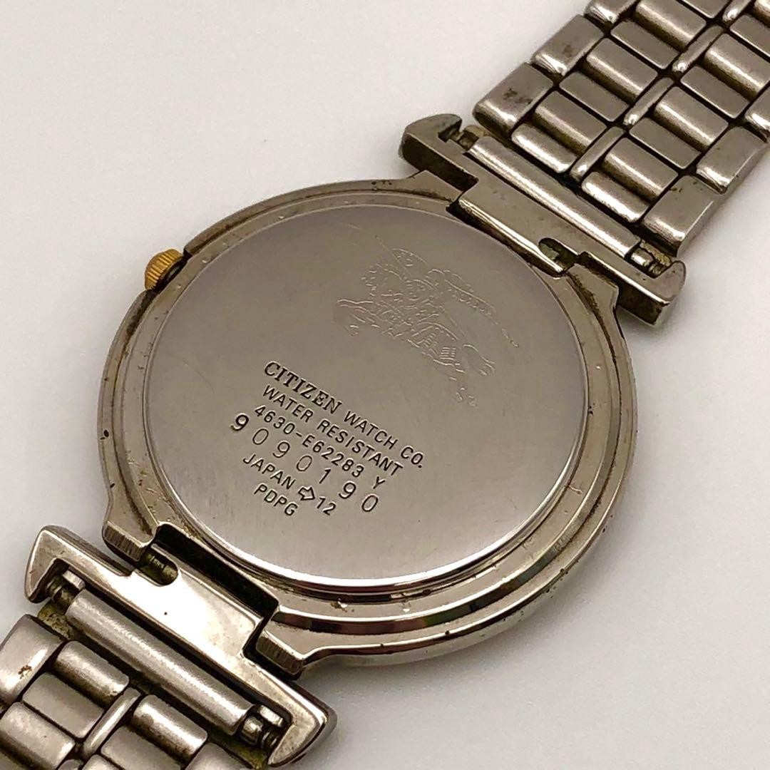 Working New Battery Burberry Wristwatch White Dial Horse Logo Quartz Combination
