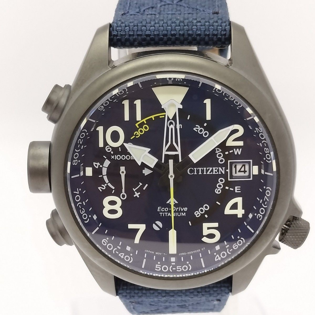 Citizen Promaster Altichron BN4065-07L Solar Quartz Watch 46mm Men’s