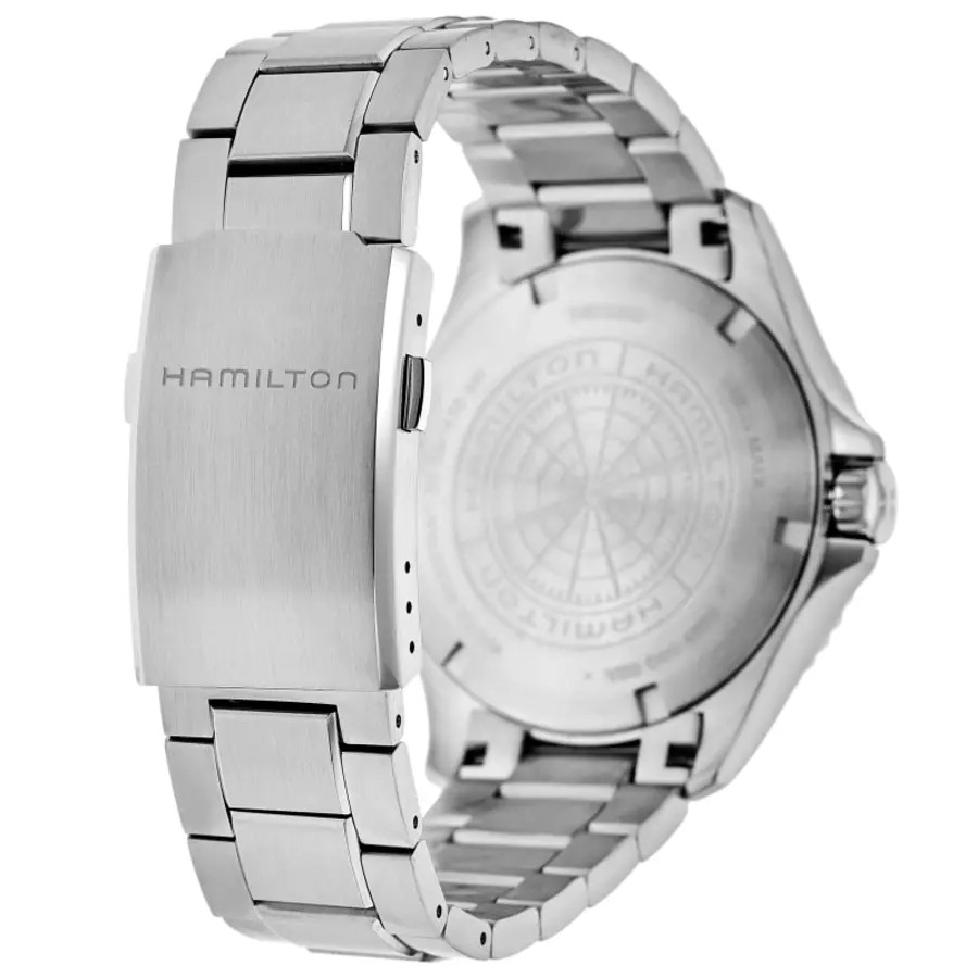 New Hamilton Khaki Navy Scuba Auto Blue Dial Steel Men’s Watch H82505140