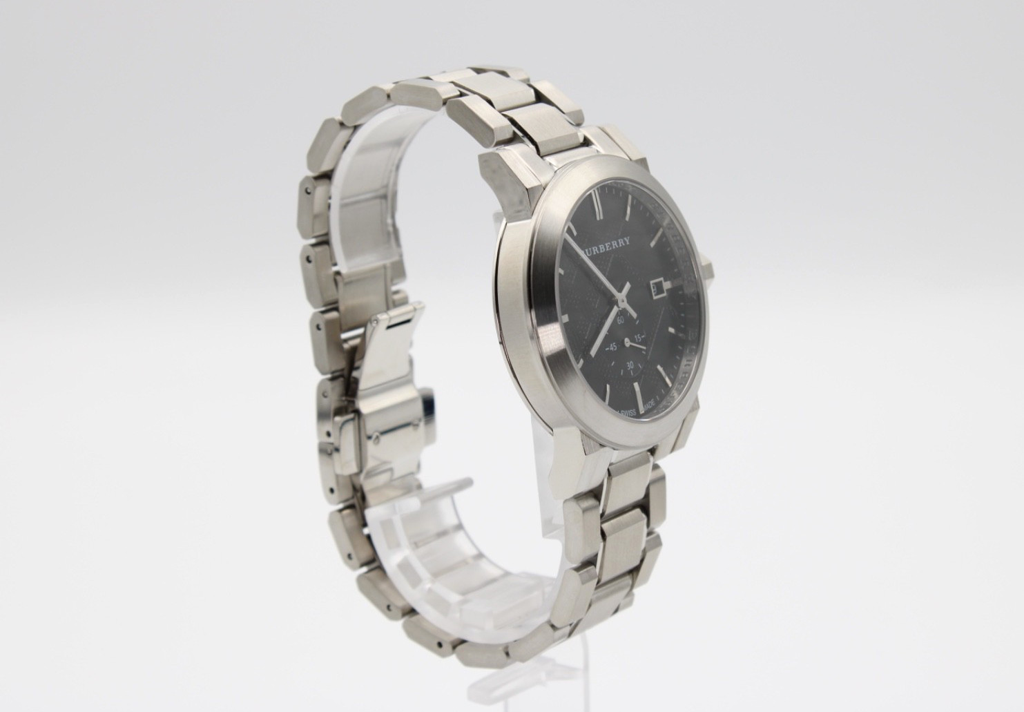 BURBERRY The City BU9901 Black Dial Stainless Steel Men’s Watch