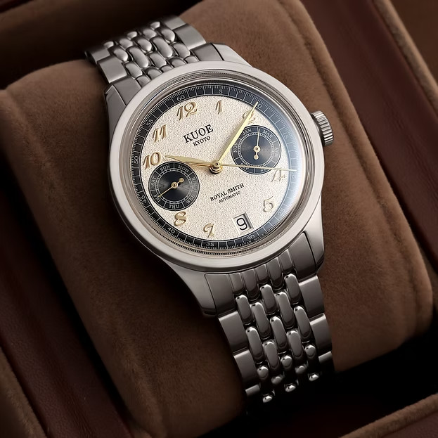 [Near MINT-] KUOE KYOTO ROYAL SMITH 90-010 35mm Automatic Men’s Watch JAPAN