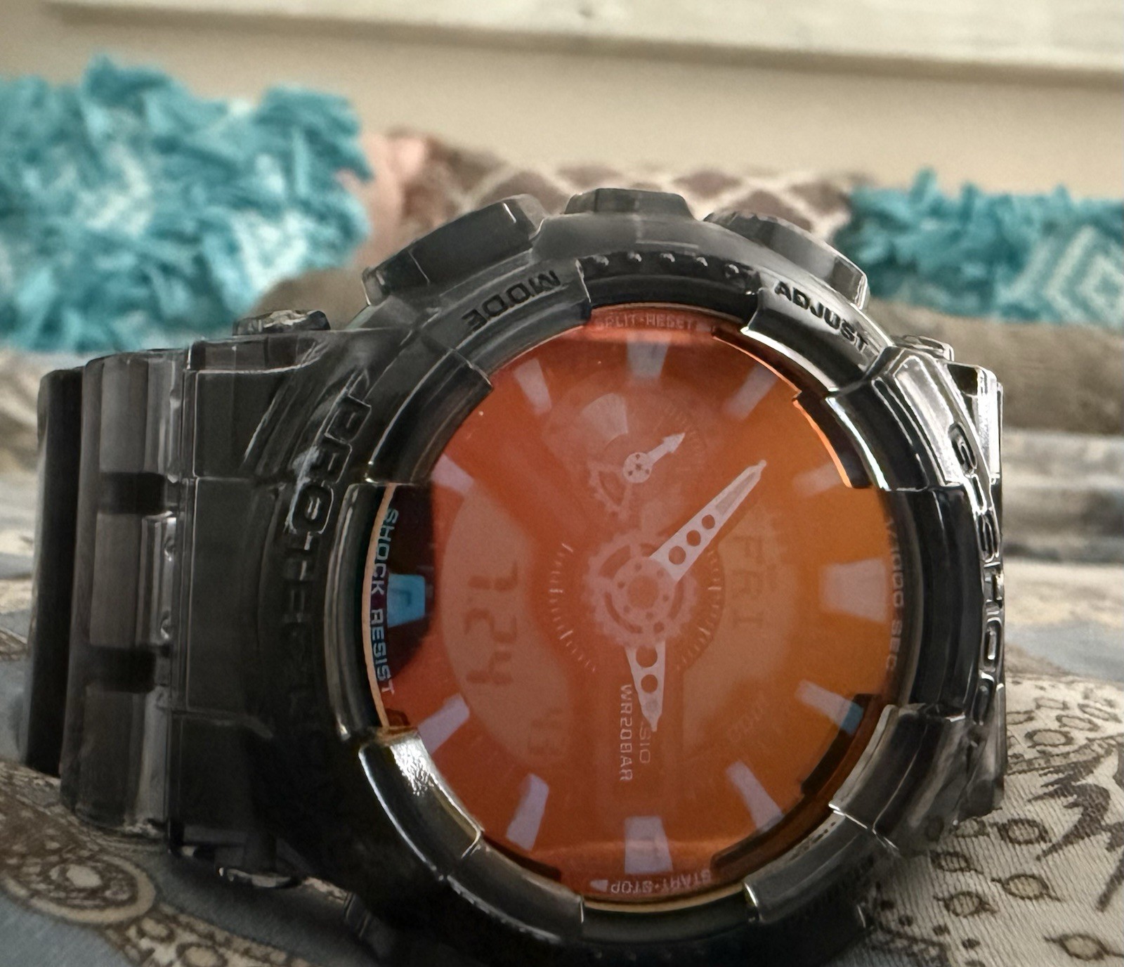 CASIO G-SHOCK Black Dial Black Rubber / Plastic MEN’S Unisex WATCH