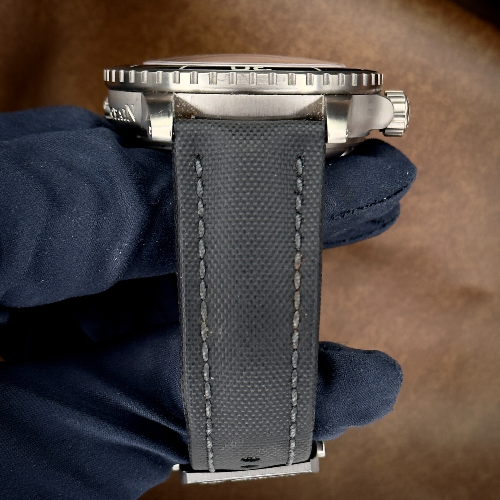 Blancpain 500 Fathoms 50015-12B34-52B Cannes Limited Edition, 48mm Titanium B&P!