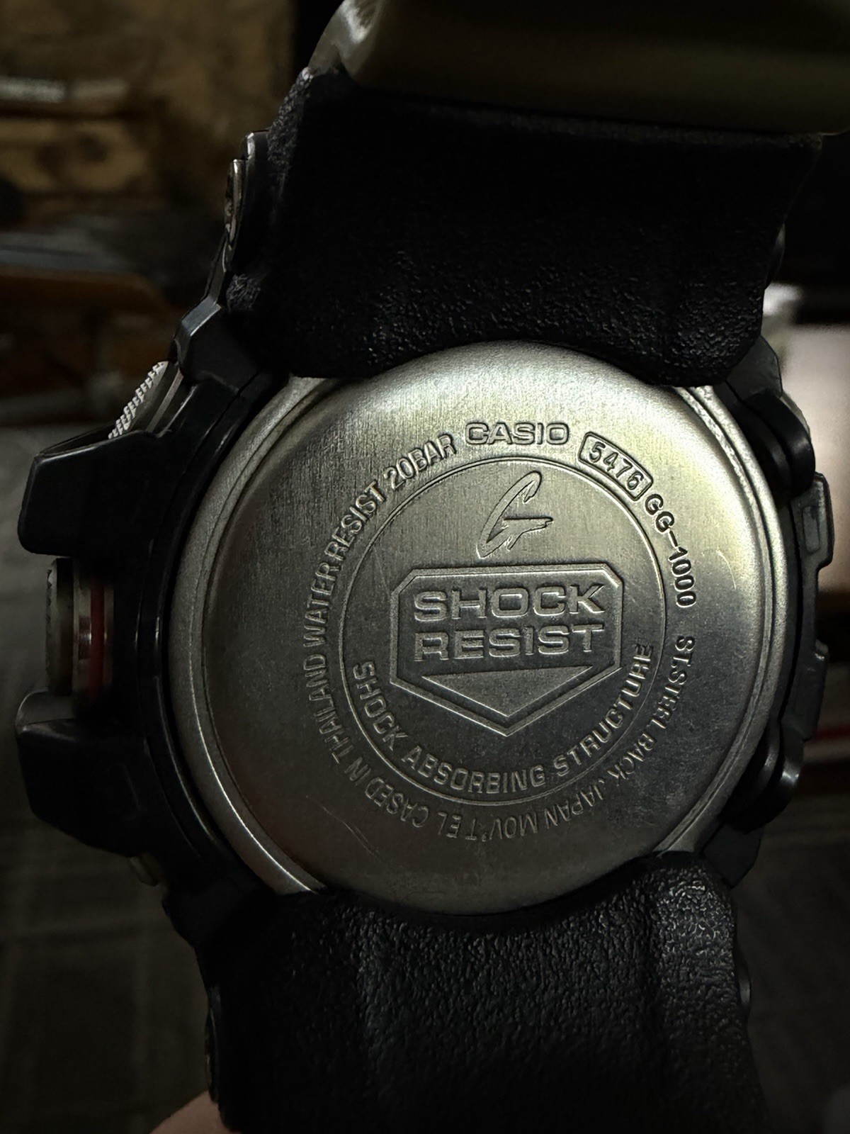 Casio G-shock Gg1000-1a5 MUDMASTER Twin Sensor Compass Beige 200m Watch