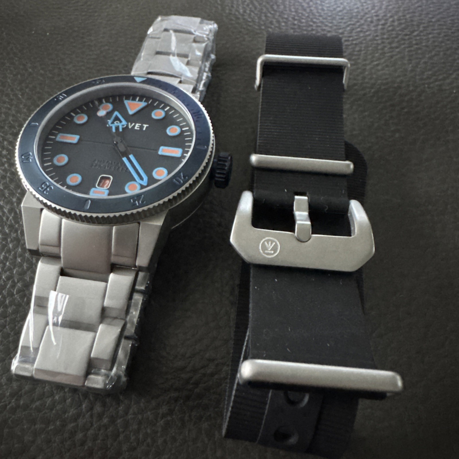 TSOVET SMT ML53 AUTOMATIC Catalina Blue Dial Stainless Steel Watch 42mm