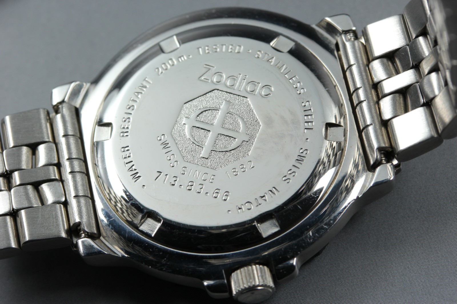 [Near MINT] Zodiac Swiss Formula 713.83.66 Quartz Men’s Watch From Japan #3614