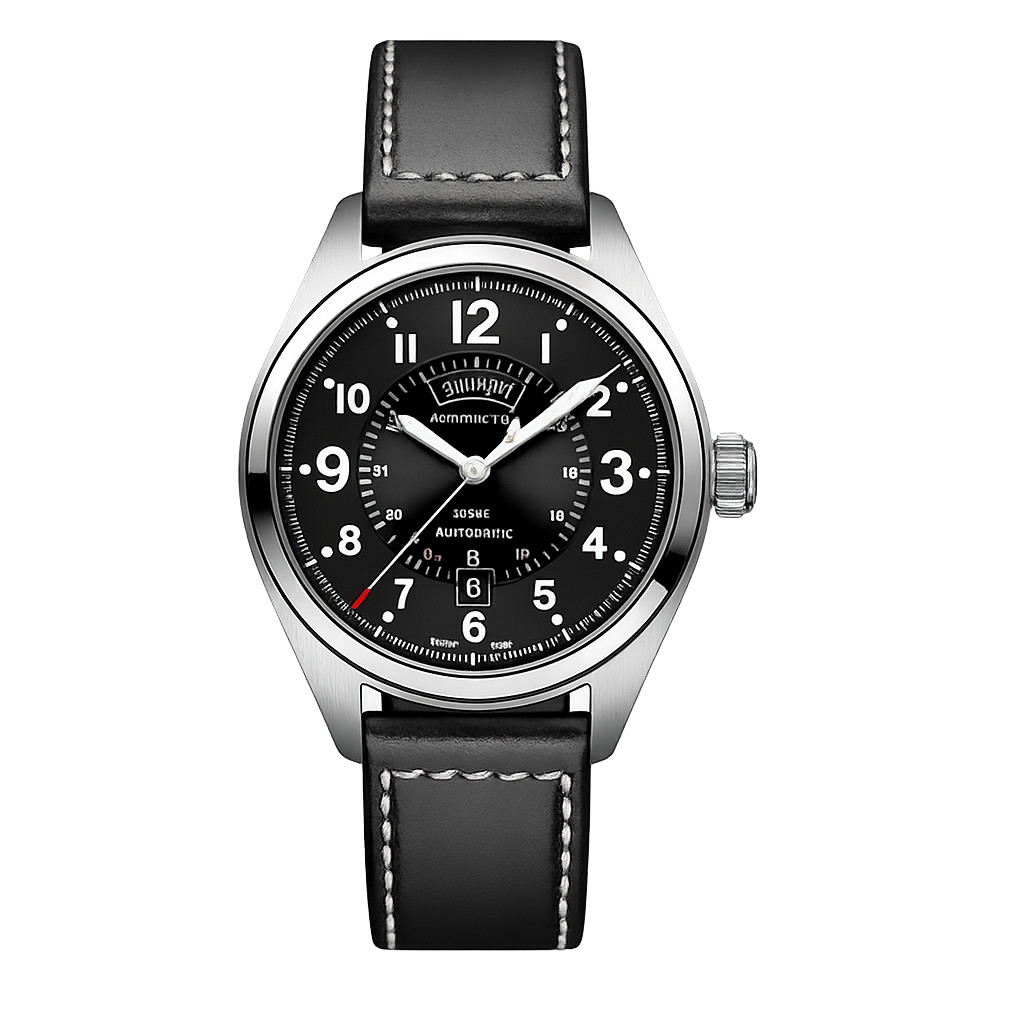 Hamilton Khaki Field Day-Date Black Dial Automatic 42mm Men’s Watch H70505733