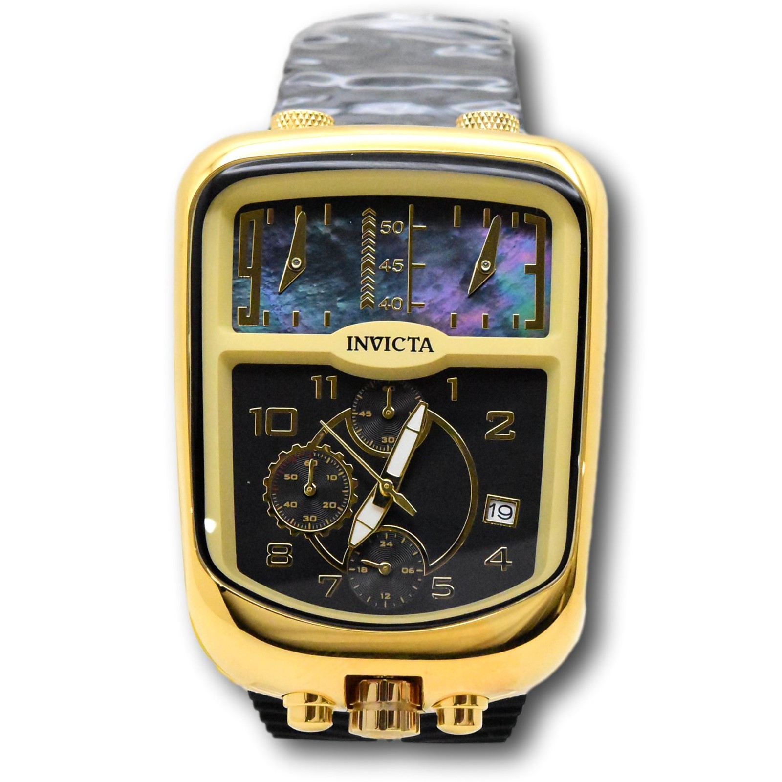 Invicta S1 Rally Dualshift Men’s 42mm MOP Dial Triple Time Chrono Watch 49635
