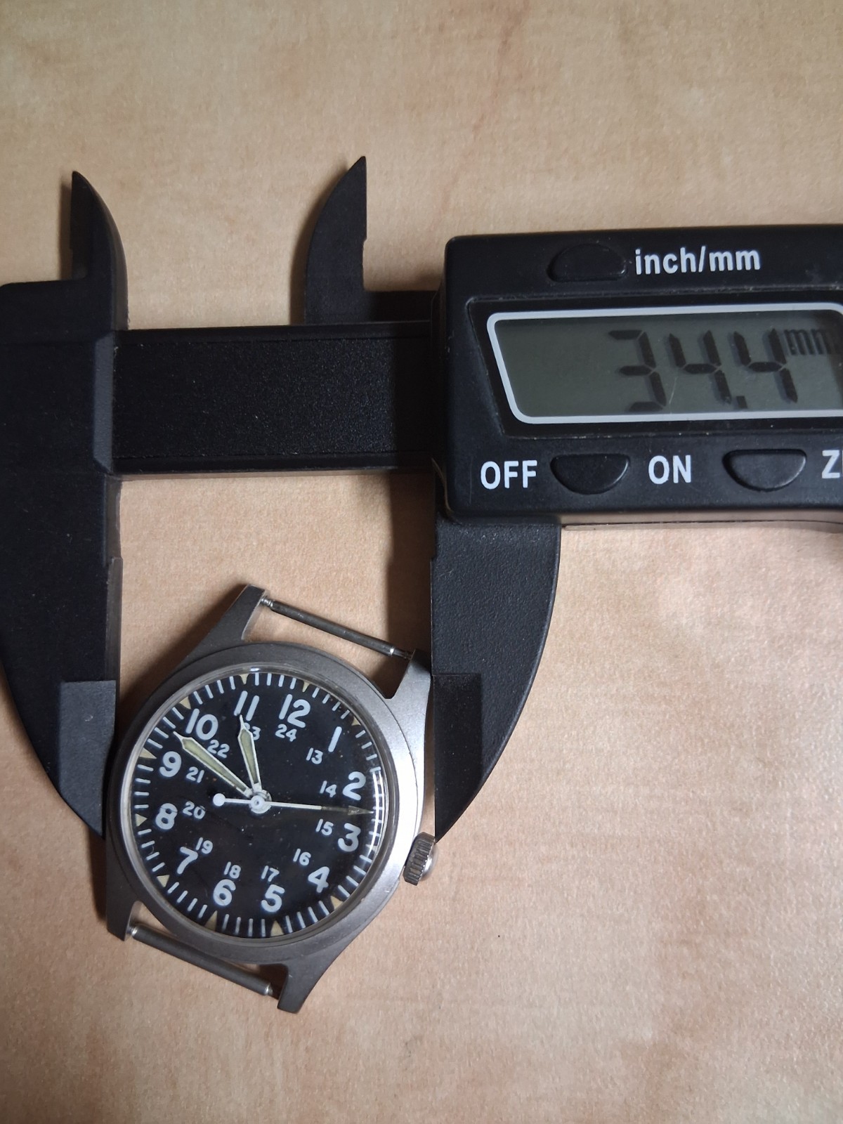 Hamilton Military (NON-Hacking) watch Mil-W-46374B Aug 1981 ( serviced 2023 )