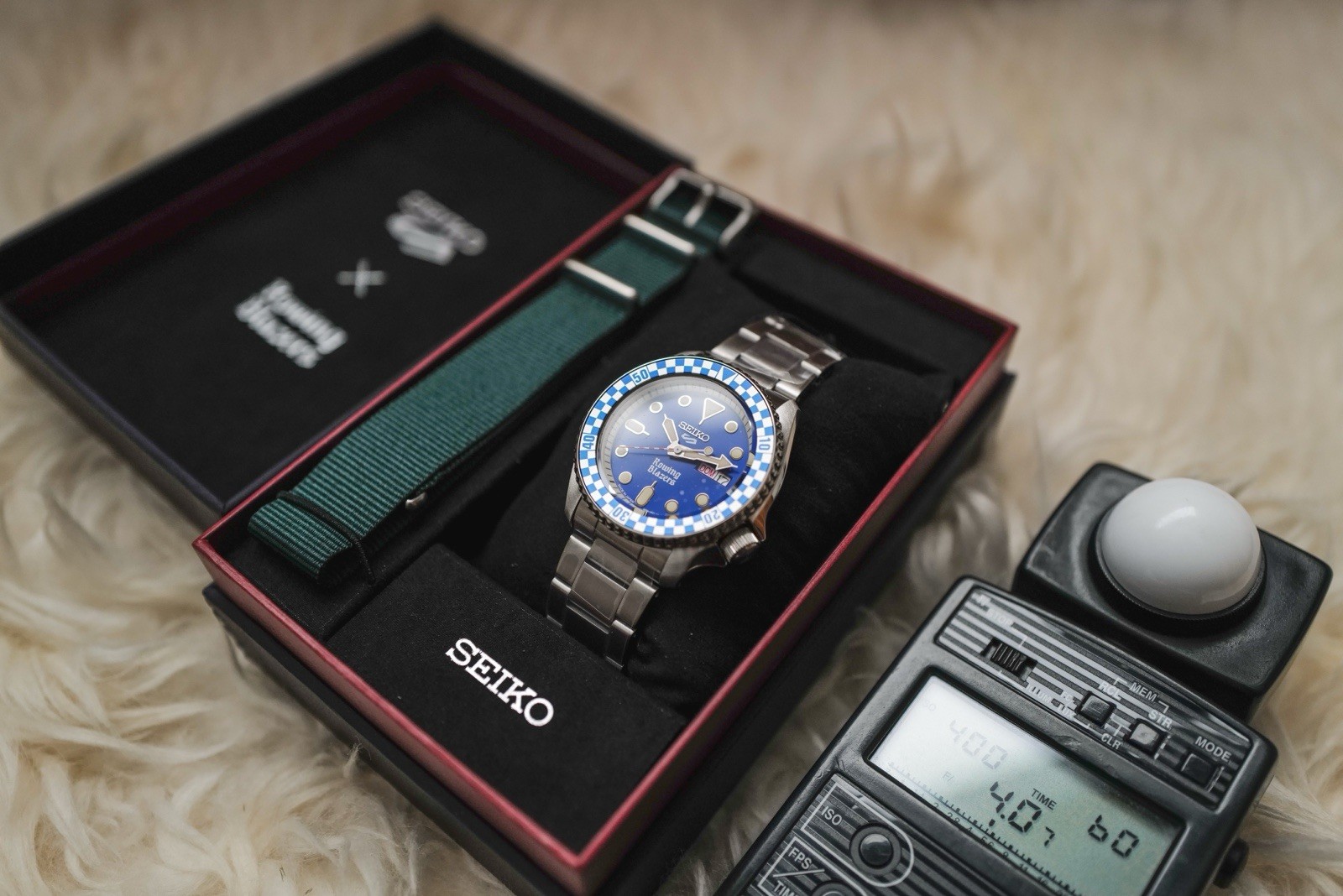 Seiko X Rowing Blazers Rally Diver 42.5mm Blue