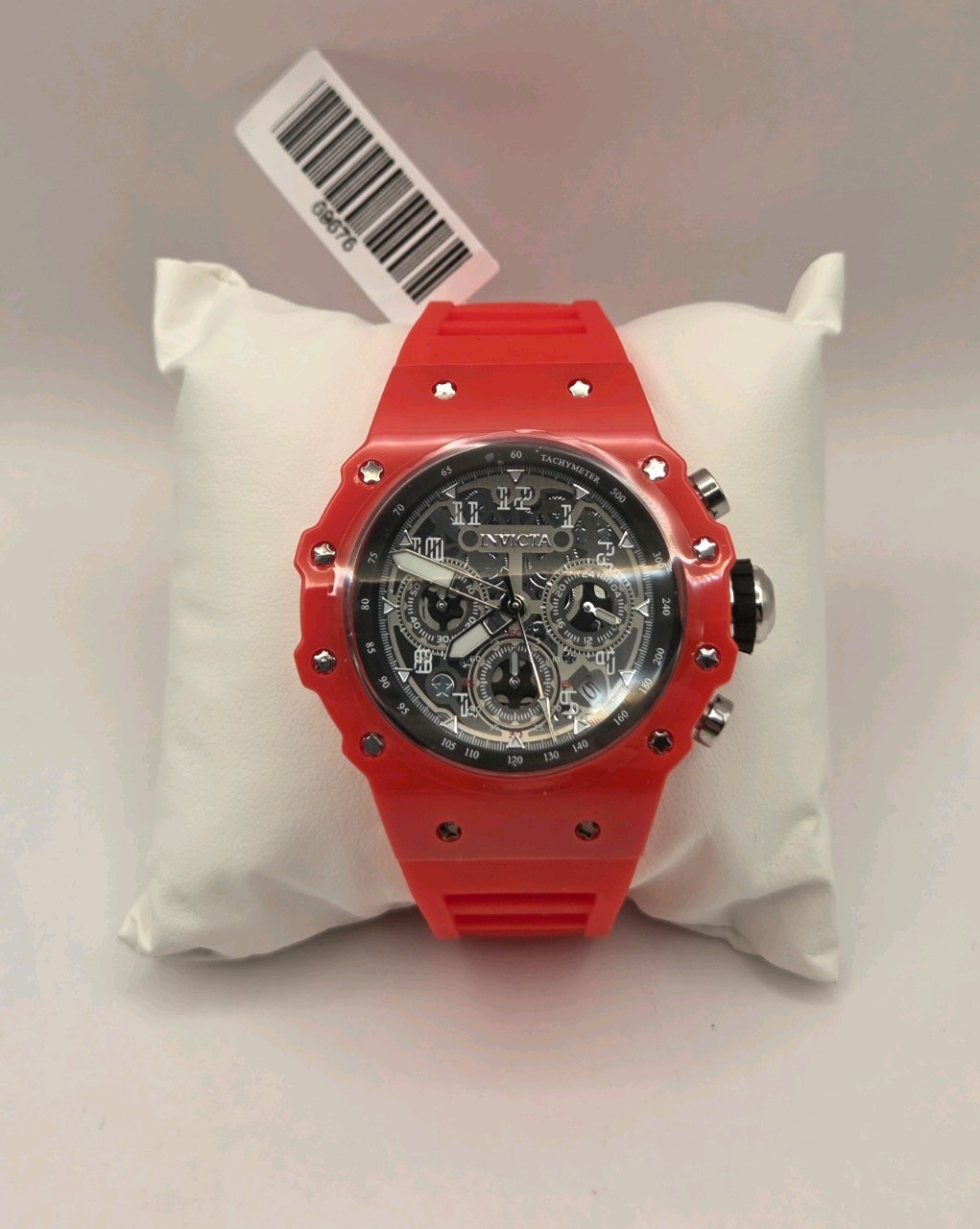 69676 – Invicta Racing Vaulthan Men’s Watch – 44mm, Red